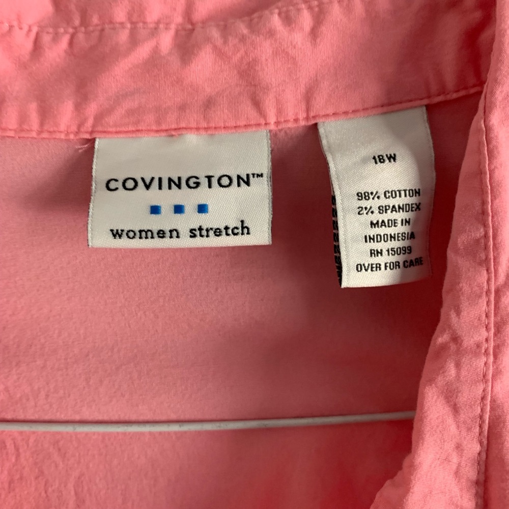 Pink button up blouse - Picture 2 of 4